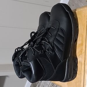 Leather Men's Black 6" Ryno Gear Tactical Boots